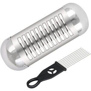 Guiro Instrument Professional Stainless Steel Guiro Instrument with Scraper